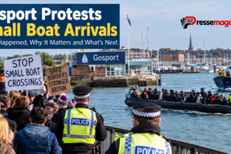 gosport protests small boat arrivals